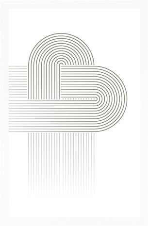 ПЛАКАТ – СВЪРЗАНИ ДЪГИ MID-CENTURY - МОТИВИ ОТ НАШЕТО АТЕЛИЕ - ПЛАКАТИ