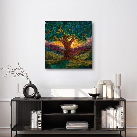 OBRAZ MAGICKÝ STROM ŽIVOTA V PŘÍRODĚ - OBRAZY STROMY ŽIVOTA - OBRAZY