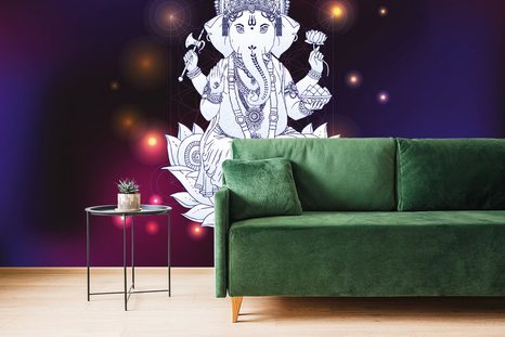 CARTA DA PARATI – BUDDHA GANESH BUDDISTA - CARTA DA PARATI FENG SHUI - CARTA DA PARATI