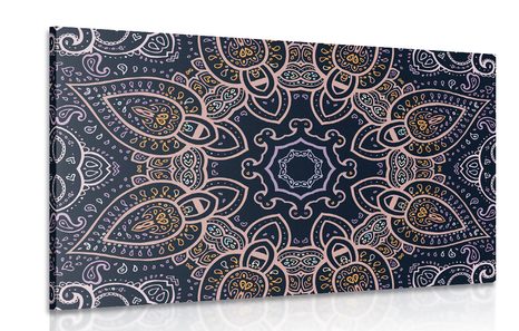 OBRAZ MANDALA S INDICKÝM MOTIVEM - OBRAZY FENG SHUI - OBRAZY