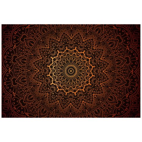 SELBSTKLEBENDE TAPETE VINTAGE-MANDALA IM INDISCHEN STIL - SELBSTKLEBENDE TAPETEN - TAPETEN
