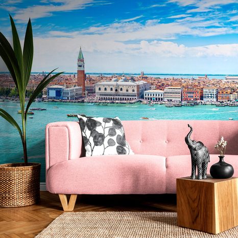 WALL MURAL VIEW OF VENICE - WALLPAPERS CITIES - WALLPAPERS