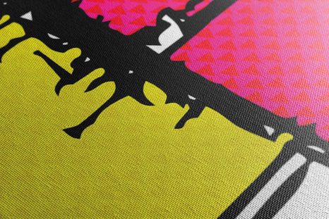 OBRAZ MODERNÍ POP-ART - POP ART OBRAZY - OBRAZY