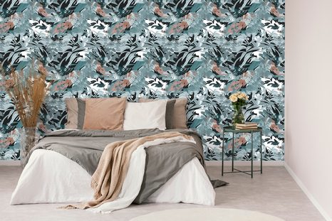 ÖNTAPADÓ TAPÉTA EXOTIKUS SŰRŰ ŐSERDŐ - ÖNTAPADÓ TAPÉTÁK - TAPÉTÁK