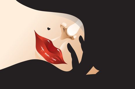 SELBSTKLEBENDE TAPETE VERHÜLLTE FRAU - SELBSTKLEBENDE TAPETEN - TAPETEN