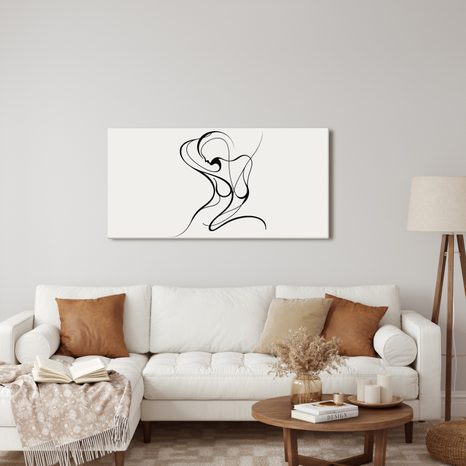 OBRAZ UMĚLECKÉ KŘIVKY ŽENY - OBRAZY ŽENY - OBRAZY