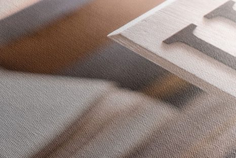 OBRAZ DREWNIANE LITERY Z NAPISEM HOME - OBRAZY Z NAPISAMI I CYTATAMI - OBRAZY