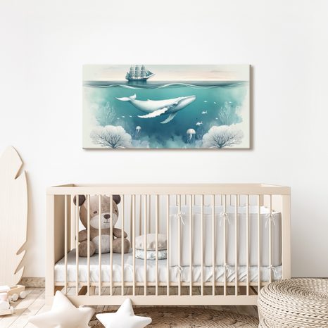 OBRAZ OCEÁNSKÝ SVĚT - OBRAZY VELRYBY - OBRAZY