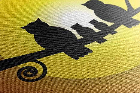 ΕΙΚΌΝΑ ΟΙΚΟΓΈΝΕΙΑΣ ΚΟΥΚΟΥΒΆΓΙΩΝ ΣΕ ΚΛΑΔΊ ΔΈΝΤΡΟΥ - ΠΊΝΑΚΕΣ ΖΏΩΝ - ΠΊΝΑΚΕΣ