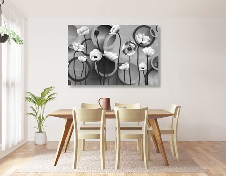 ΕΙΚΌΝΑ ΠΑΠΑΡΟΎΝΕΣ ΣΕ ΑΦΗΡΗΜΈΝΟ ΦΌΝΤΟ ΣΕ ΑΣΠΡΌΜΑΥΡΟ - ΠΊΝΑΚΕΣ ΑΣΠΡΌΜΑΥΡΕΣ - ΠΊΝΑΚΕΣ