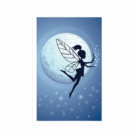 PLAKÁT VÍLA V MĚSÍČNÍM SVITU - POHÁDKOVÉ BYTOSTI - PLAKÁTY
