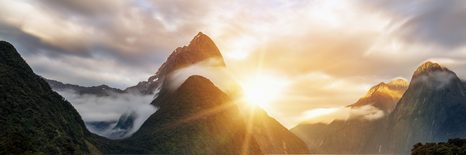 OBRAZ FASCINUJÍCÍ VÝCHOD SLUNCE NA HORÁCH - OBRAZY PŘÍRODY A KRAJINY - OBRAZY