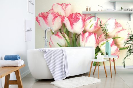 SAMOLEPÍCÍ FOTOTAPETA JARNÍ TULIPÁNY - SAMOLEPÍCÍ TAPETY - TAPETY