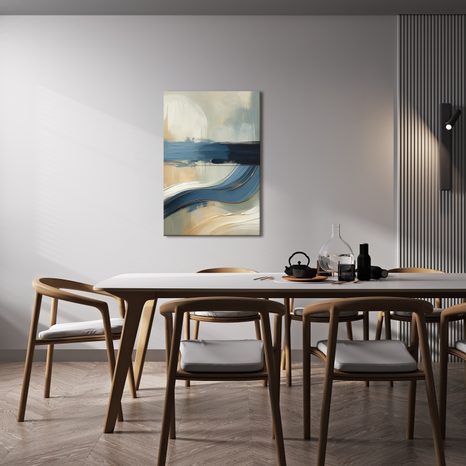 КАРТИНА НА ПЛАТНО – ПОТОК НА СПОКОЙСТВИЕТО - КАРТИНИ - 🔥 ТОТАЛНА РАЗПРОДАЖБА