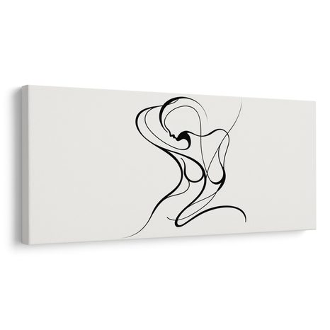 OBRAZ UMĚLECKÉ KŘIVKY ŽENY - OBRAZY ŽENY - OBRAZY