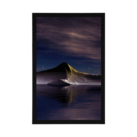 POSTER FUTURISTIC MOUNTAIN - UNIVERSE AND STARS - POSTERS