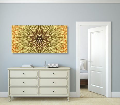 OBRAZ UNIKALNY ETNICZNY ORNAMENT - OBRAZY FENG SHUI - OBRAZY