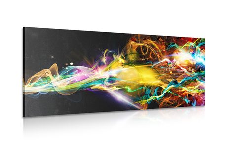 CANVAS PRINT EXPLOSION OF COLORS