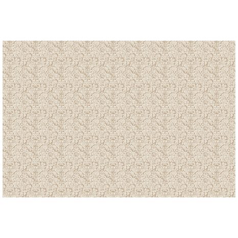 SAMOLEPÍCÍ FOTOTAPETA BÉŽOVÝ VINTAGE ORNAMENTÁLNÍ VZOR - VZOROVANÉ TAPETY - TAPETY