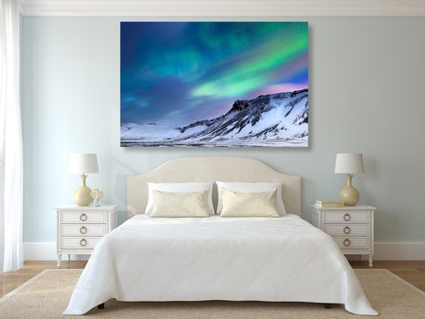 SLIKA NORVEŠKI SEVERNI SIJ - SLIKE NARAVE IN POKRAJINE - SLIKE