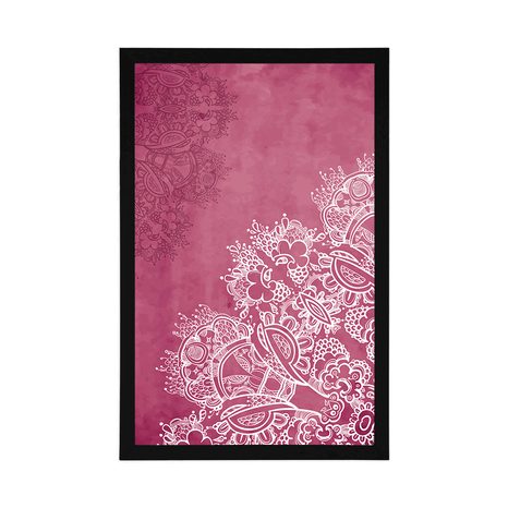 PLAGÁT PRVKY KVETINOVEJ MANDALY - FENG SHUI - PLAGÁTY