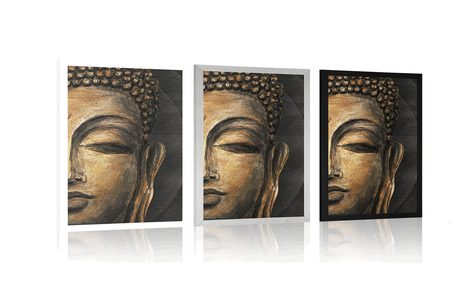 POSTER – VOLTO DEL BUDDHA - FENG SHUI - POSTER