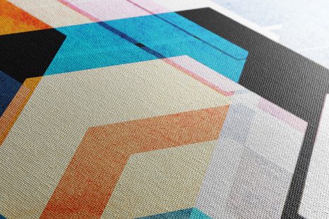 OBRAZ FUTURISTICKÁ GEOMETRIA - ABSTRAKTNÉ OBRAZY - OBRAZY