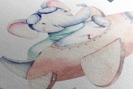 KÉP ELEFÁNT REPÜLŐBEN - KÉPEK GYEREKEKNEK - KÉPEK