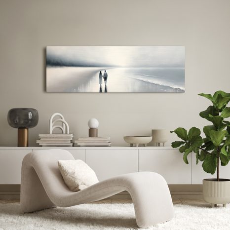 OBRAZ SPOLOČNE K OBZORU - OBRAZY MORE A PLÁŽ - OBRAZY