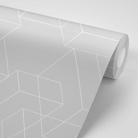 SELBSTKLEBENDE TAPETE GRAUE MUSTERTEILE - SELBSTKLEBENDE TAPETEN - TAPETEN