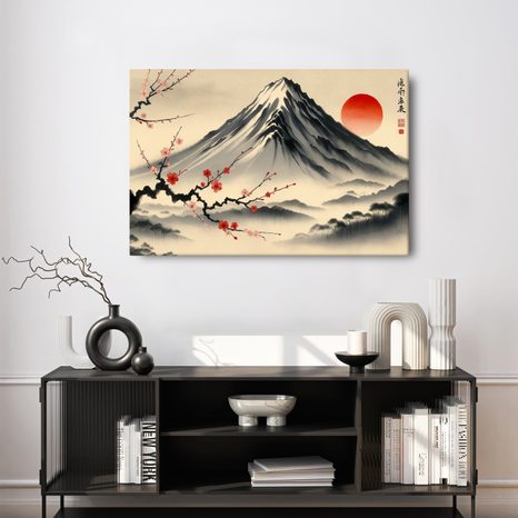 SLIKA JAPANSKI KRAJOLIK - SLIKE PLANINE - SLIKE