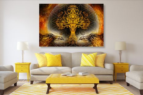 ΕΙΚΌΝΑ ΚΟΡΆΚΙΑ ΚΑΙ ΔΈΝΤΡΟ ΤΗΣ ΖΩΉΣ - OBRAZY STROMY ŽIVOTA - ΠΊΝΑΚΕΣ