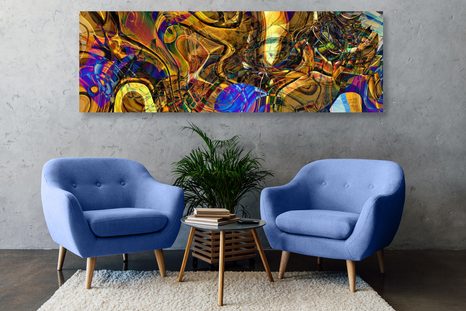 KÉP TELE ABSZTRAKT MŰVÉSZETTEL - ABSZTRAKT KÉPEK - KÉPEK