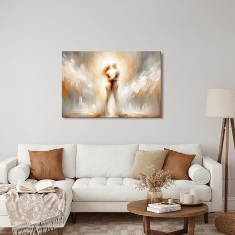 OBRAZ VÁŠNIVÉ MILENECKÉ SPOJENÍ - OBRAZY LÁSKA - OBRAZY