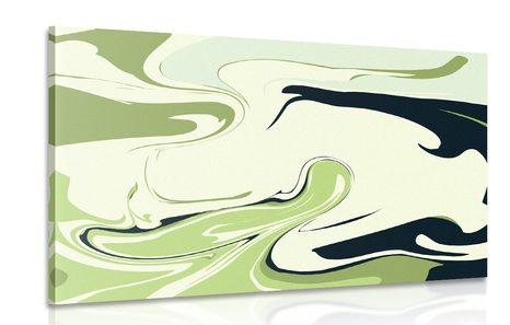 CANVAS PRINT ABSTRACT GREEN PATTERN