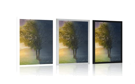 PLAKÁT DEN A NOC - PŘÍRODA - PLAKÁTY