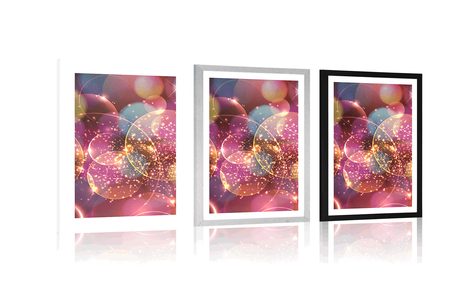 POSTER – ASTRAZIONE SCINTILLANTE - ASTRATTO E MODELLATO - POSTER