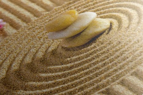 QUADRO SU TELA – GIARDINO GIAPPONESE CON ELEMENTI FENG SHUI - QUADRI FENG SHUI - STAMPE E QUADRI