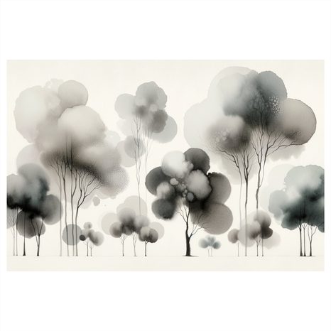 OBRAZ JEMNÝ STROM ŽIVOTA V MLZE - OBRAZY STROMY ŽIVOTA - OBRAZY