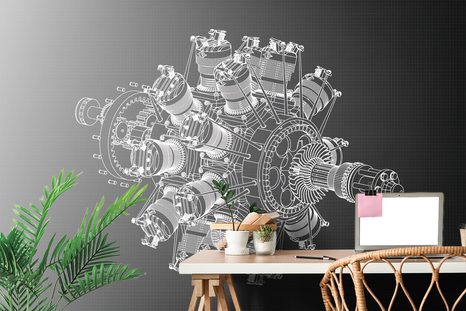 TAPETA HVIEZDICOVÝ MOTOR - TAPETY AUTÁ - TAPETY