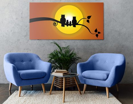 ΕΙΚΌΝΑ ΟΙΚΟΓΈΝΕΙΑΣ ΚΟΥΚΟΥΒΆΓΙΩΝ ΣΕ ΚΛΑΔΊ ΔΈΝΤΡΟΥ - ΠΊΝΑΚΕΣ ΖΏΩΝ - ΠΊΝΑΚΕΣ