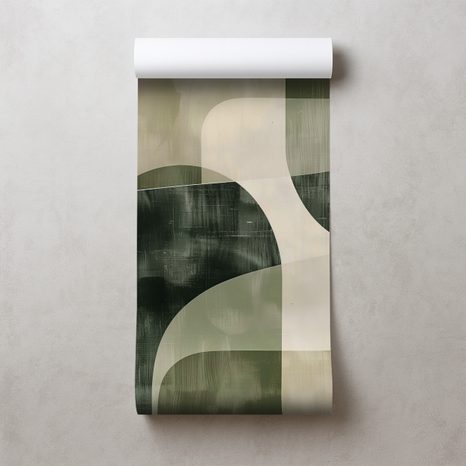 TAPET ARCURI VERZI ABSTRACTE - TAPET ABSTRACT - TAPETURI