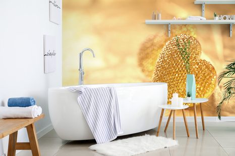 TAPETE ROMANTISCHE HERZEN - VINTAGE- UND RETRO-TAPETEN - TAPETEN