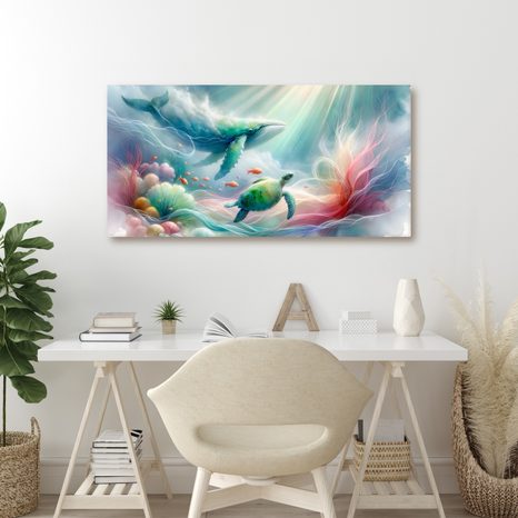 OBRAZ PODMOŘSKÝ SVĚT ZVÍŘAT - OBRAZY PODMOŘSKÝ SVĚT - OBRAZY