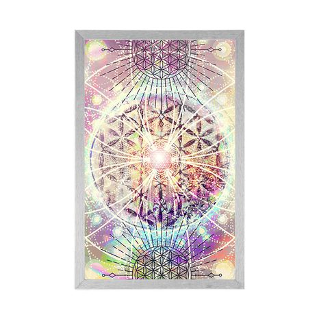 PLAKAT MANDALA V ZANIMIVI VARIANTI - FENG SHUI - PLAKATI