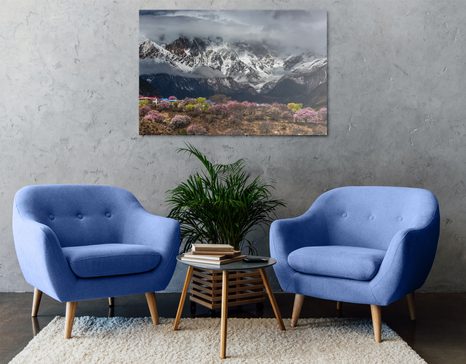 КАРТИНА НА ПЛАТНО – УНИКАЛЕН ПЛАНИНСКИ ПЕЙЗАЖ - КАРТИНИ НА ПРИРОДАТА И ПЕЙЗАЖИ - КАРТИНИ