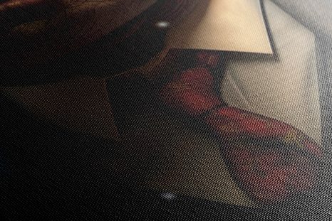 STAMPA SU TELA – GANGSTER ANIMALE RINOCERONTE - QUADRI DI GANGSTER ANIMALI - STAMPE E QUADRI