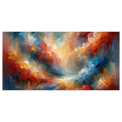 WANDBILD MAGISCHE TRAUMLANDSCHAFT - ABSTRAKTE BILDER - BILDER