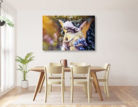 КАРТИНА НА ПЛАТНО – СТАТУЯ НА АНГЕЛ - КАРТИНИ НА АНГЕЛИ - КАРТИНИ