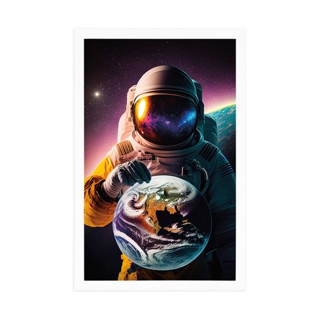 POSTER – COSMONAUTA IN ATMOSFERA SCONOSCIUTA - ASTRONAUTI - POSTER